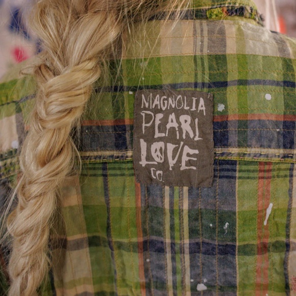 💚MAGNOLIA PEARL YD Truvy Workshirt💚 - Picture 6 of 6